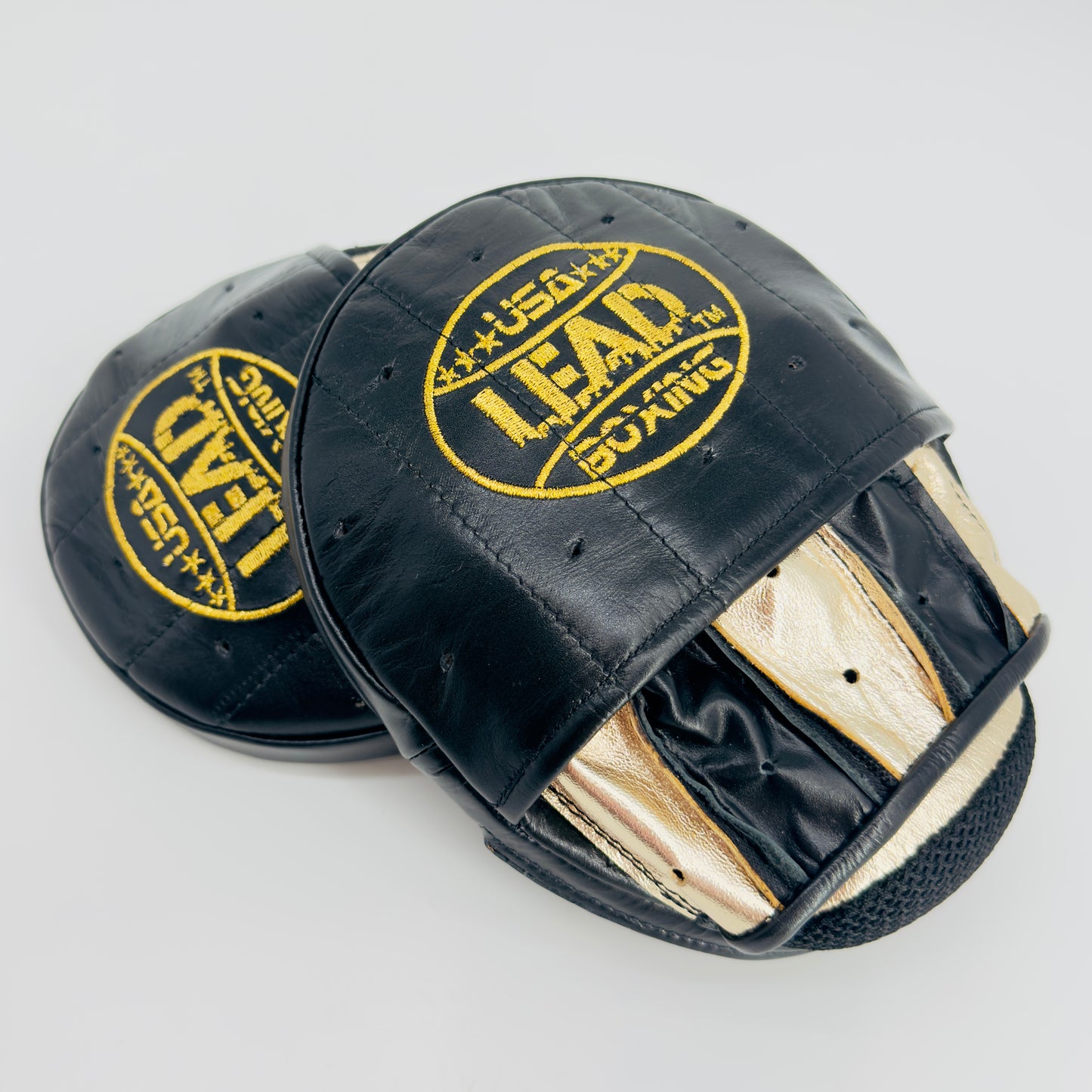 LEAD MEX Focus Mitts Mini (Black-Gold )