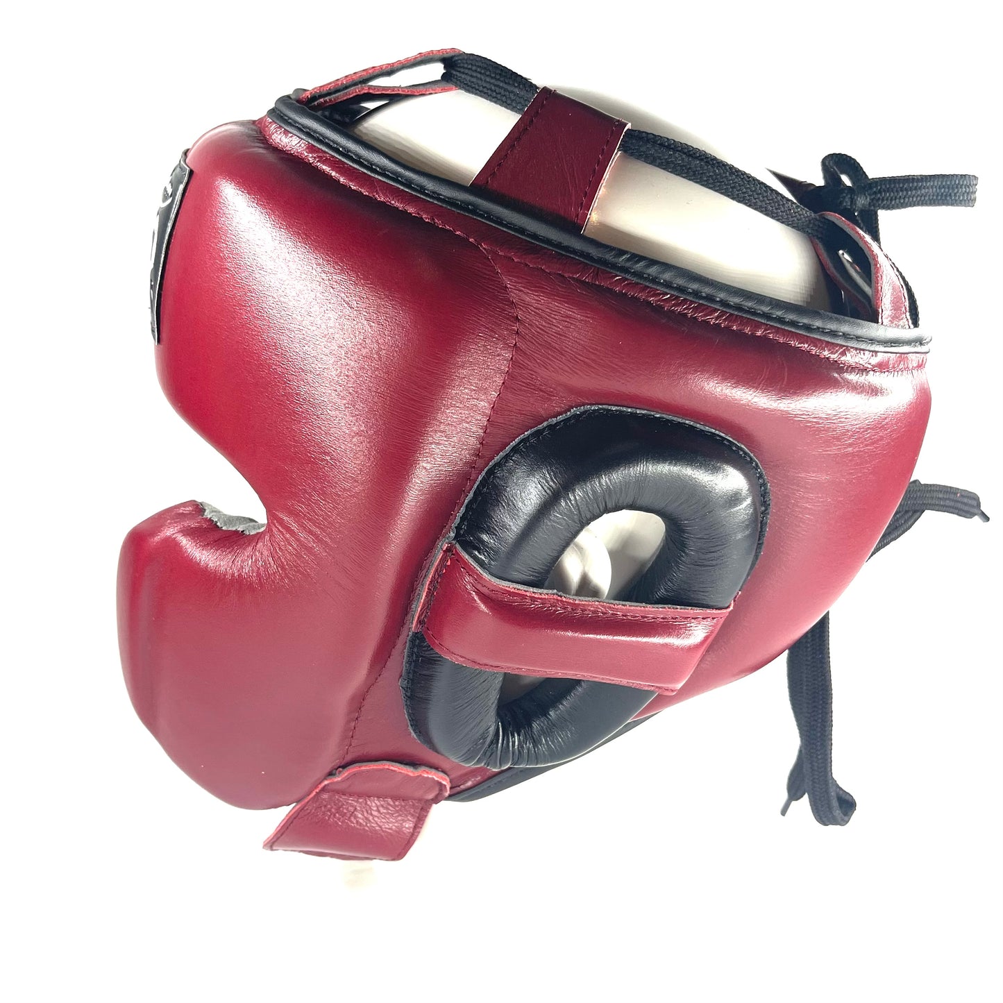 LEAD MEX Headgear (Maroon/Black/ Silver)