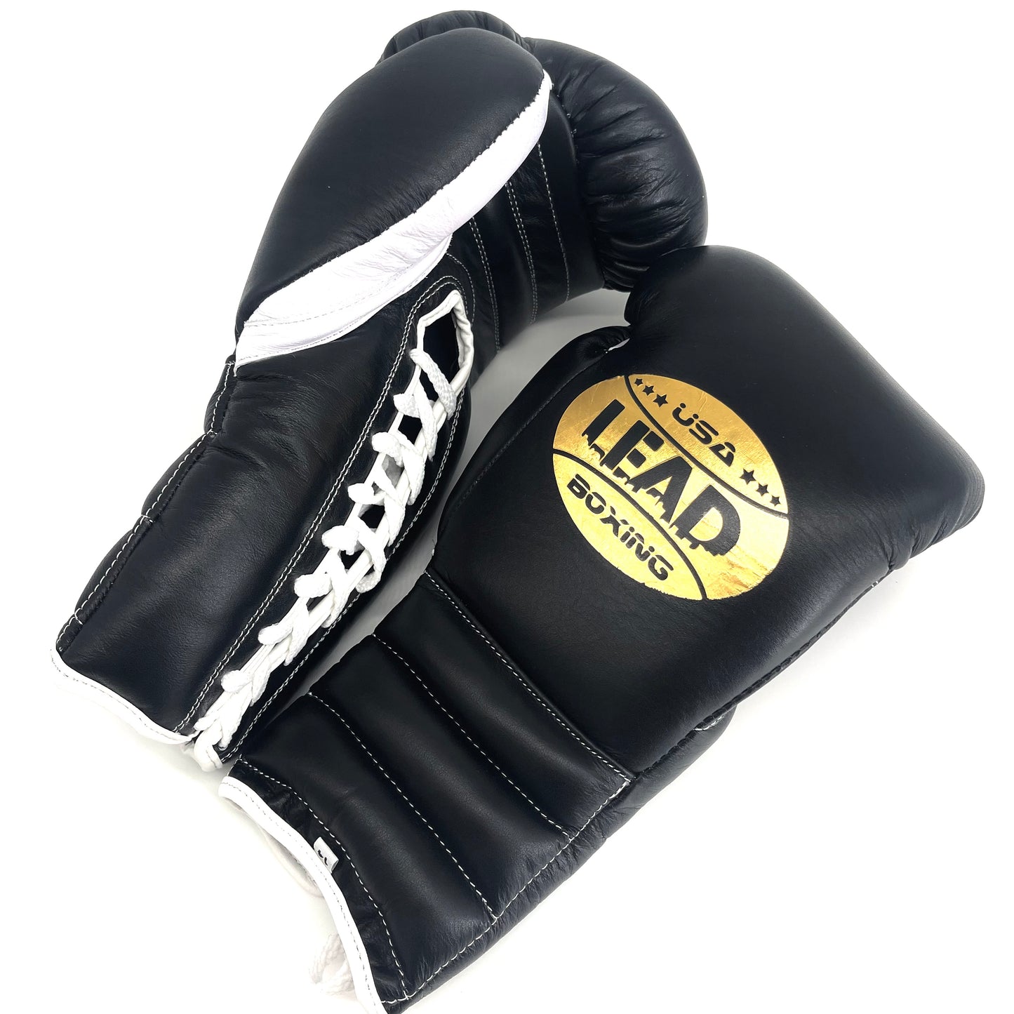 SuperLEAD MEX Boxing Gloves LACED (Black)