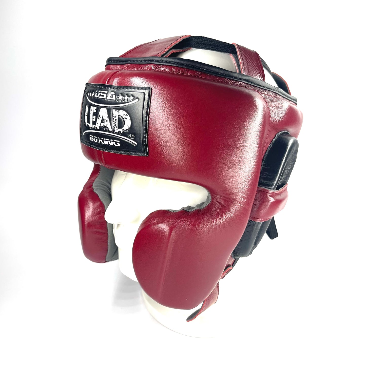 LEAD MEX Headgear (Maroon/Black/ Silver)