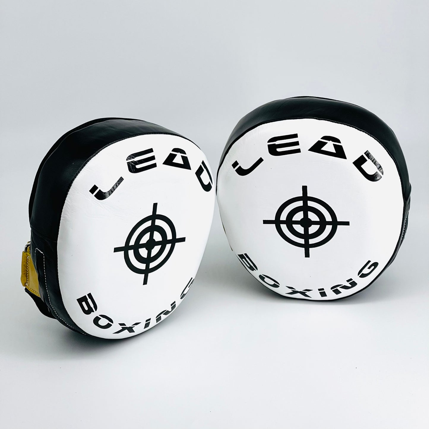 LEAD AIR Focus Mitts ( White-Black - Gold)