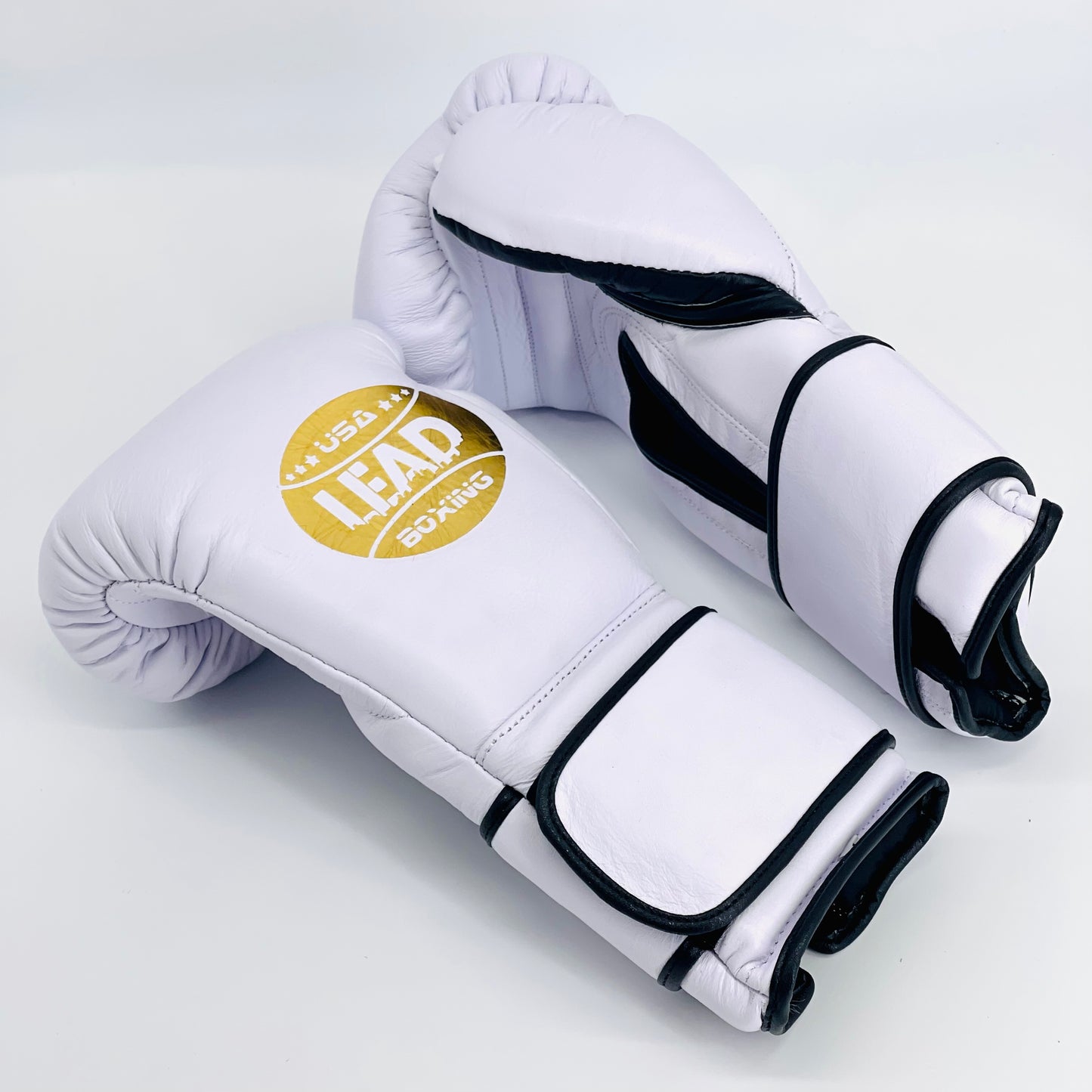SuperLEAD MEX Boxing Gloves Velcro (WHITE)