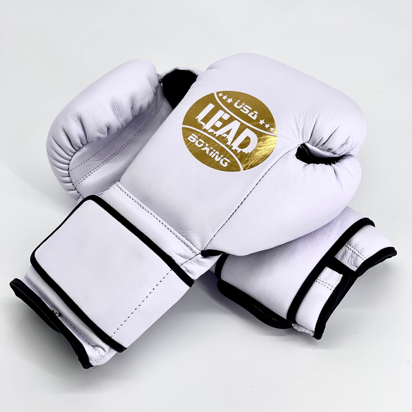 SuperLEAD MEX Boxing Gloves Velcro (WHITE)