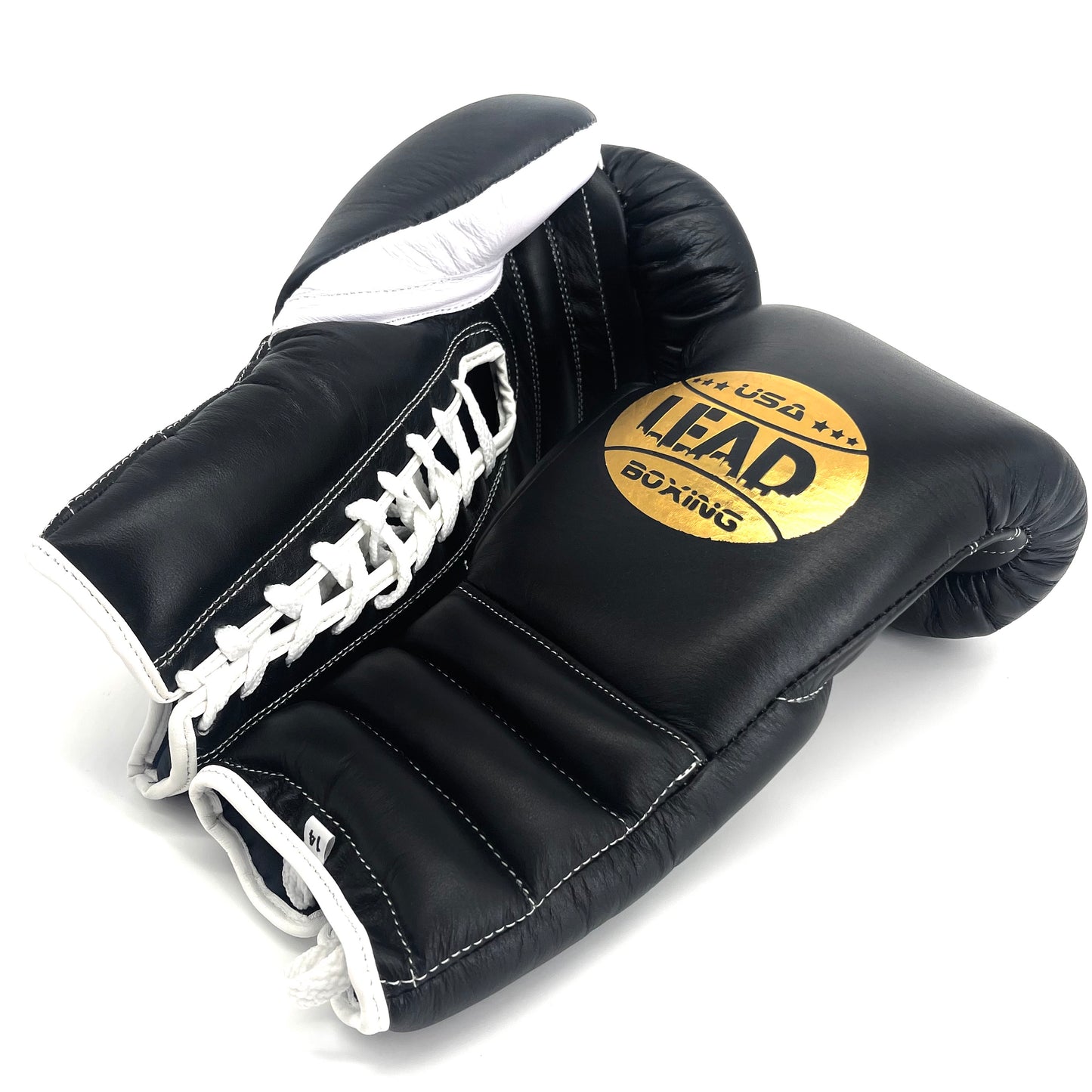 SuperLEAD MEX Boxing Gloves LACED (Black)