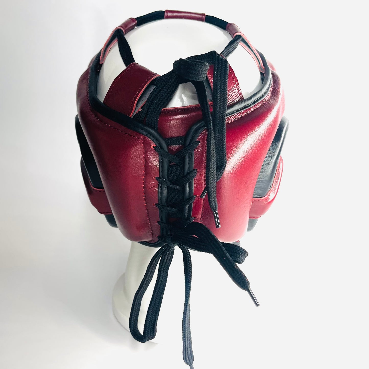 LEAD MEX Headgear (Maroon/Black/ Silver)