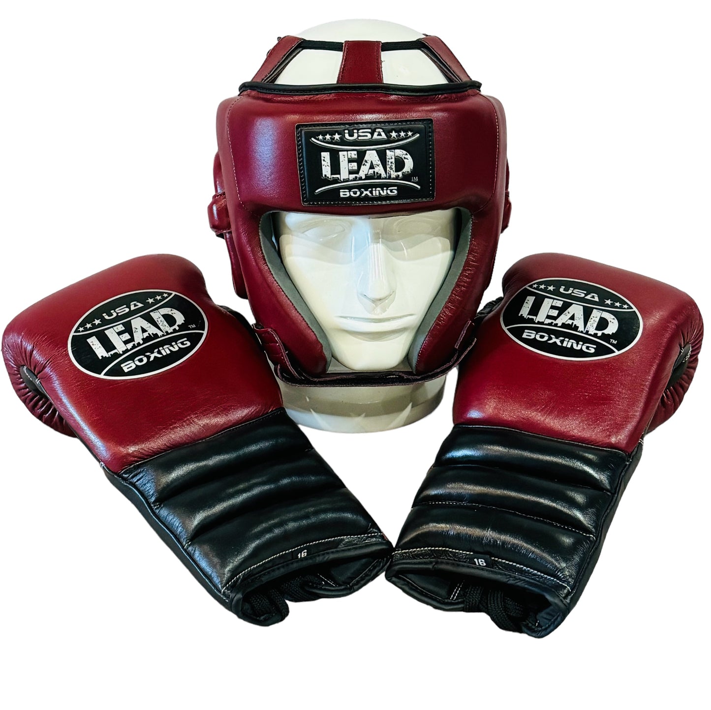 Lead Open Face Headgear
