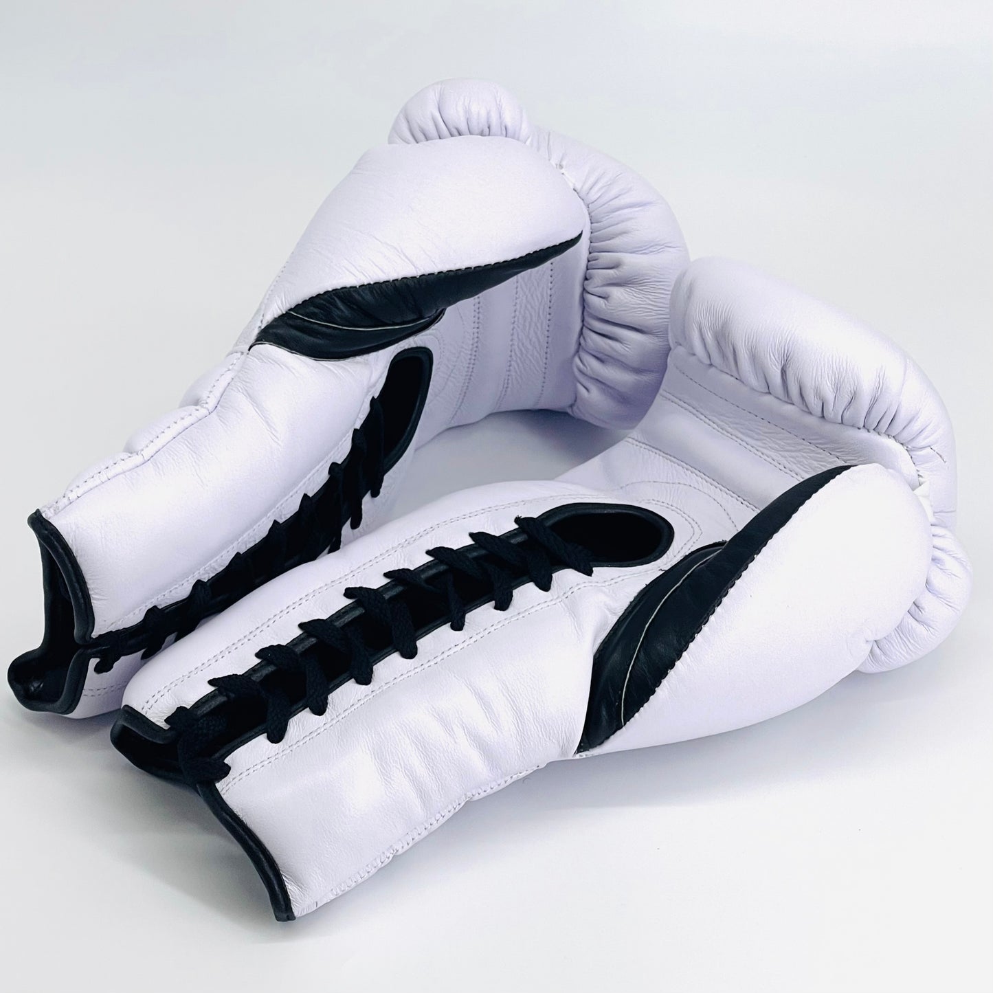 SuperLEAD MEX Boxing Gloves Laced (WHITE)