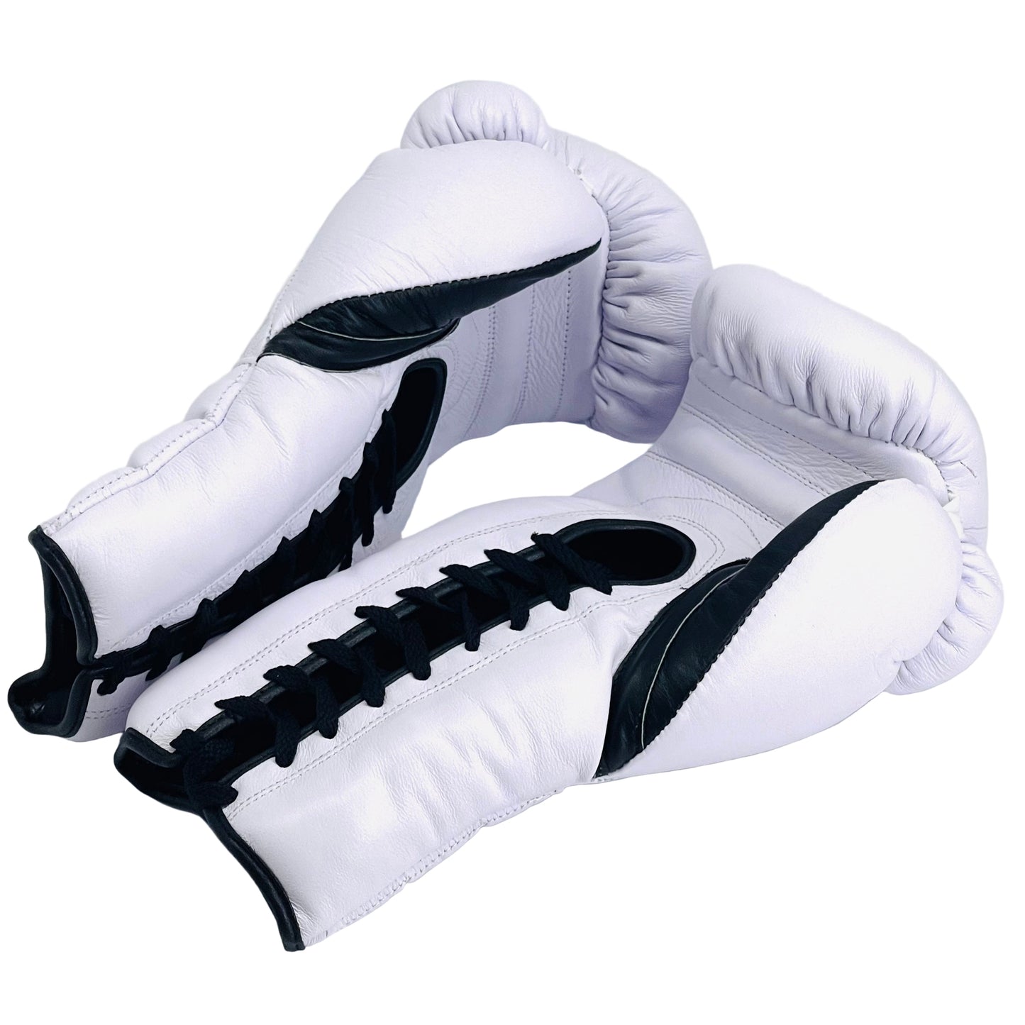 SuperLEAD MEX Gloves (WHITE - BLACK&GOLD LOGO )