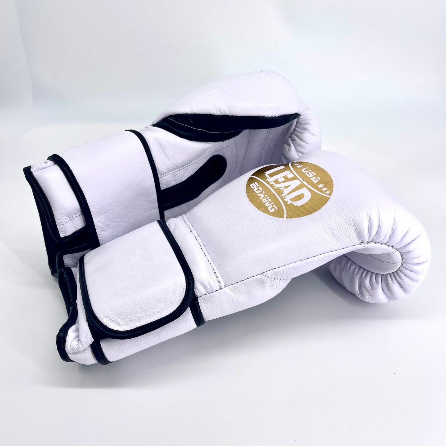 SuperLEAD MEX Boxing Gloves Velcro (WHITE)