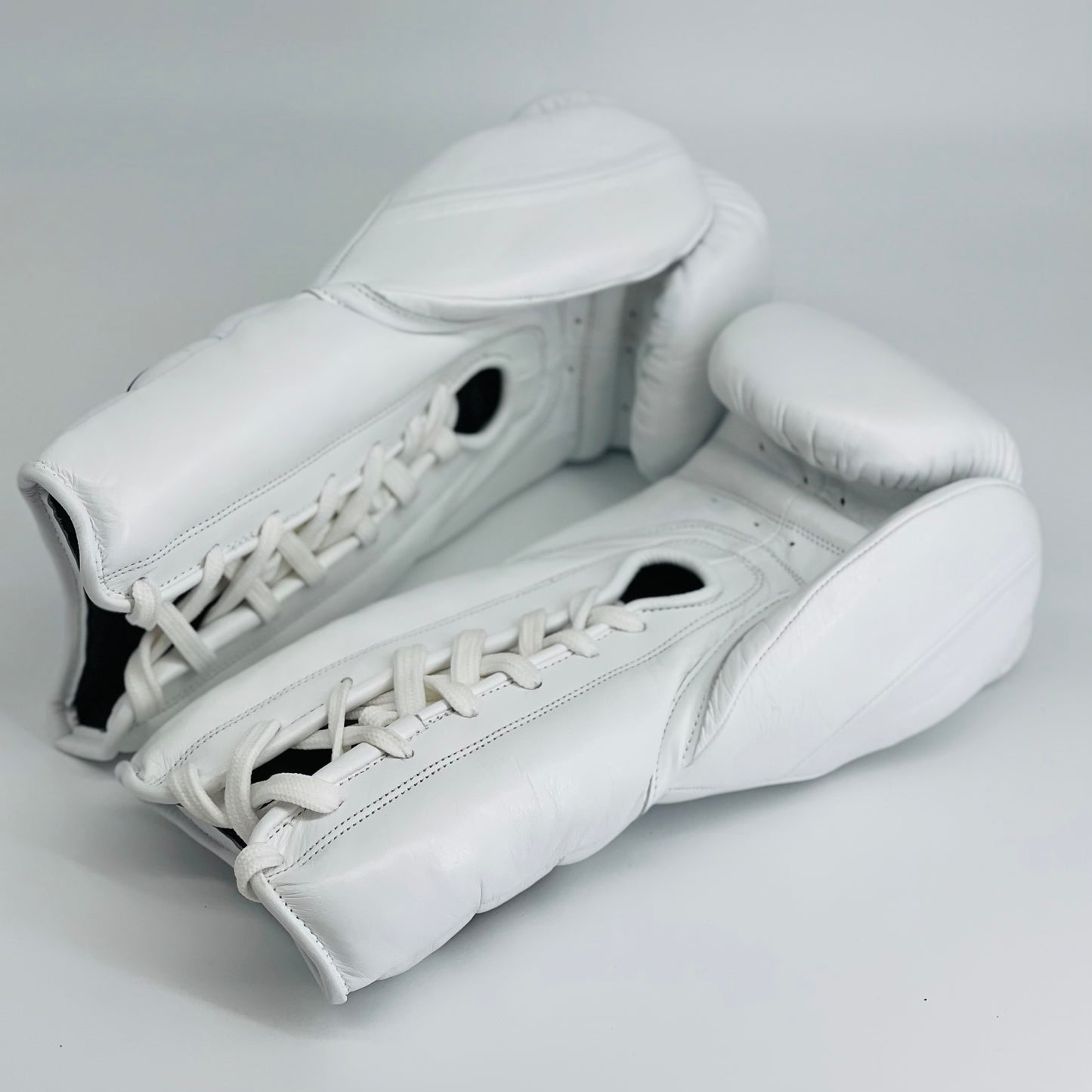 LEAD MEX HorseHair & Foam Gloves (White )
