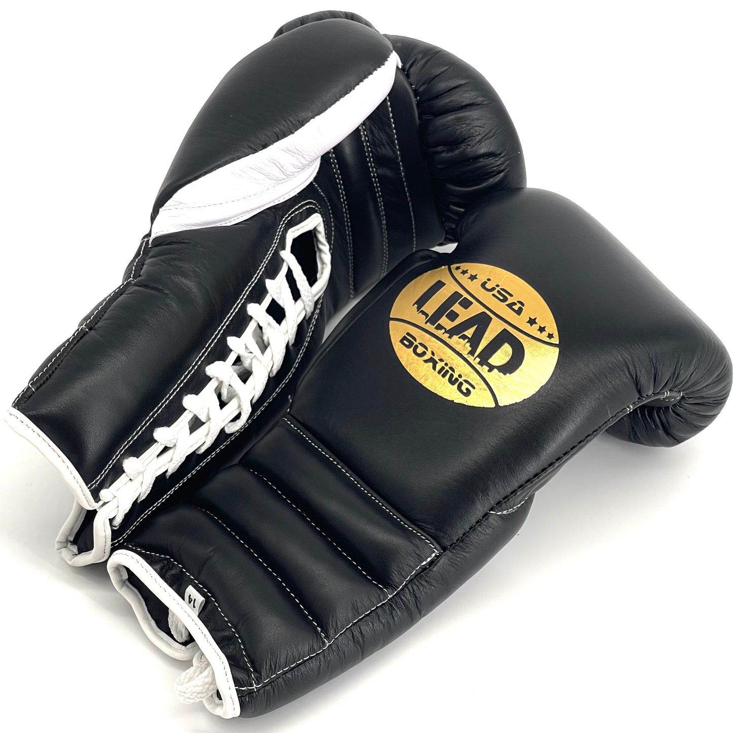 SuperLEAD MEX Boxing Gloves LACED (Black)