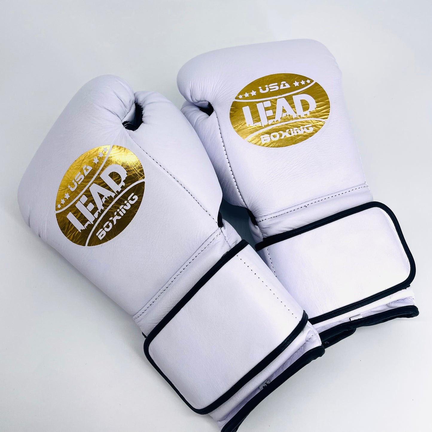 SuperLEAD MEX Boxing Gloves Velcro (WHITE)