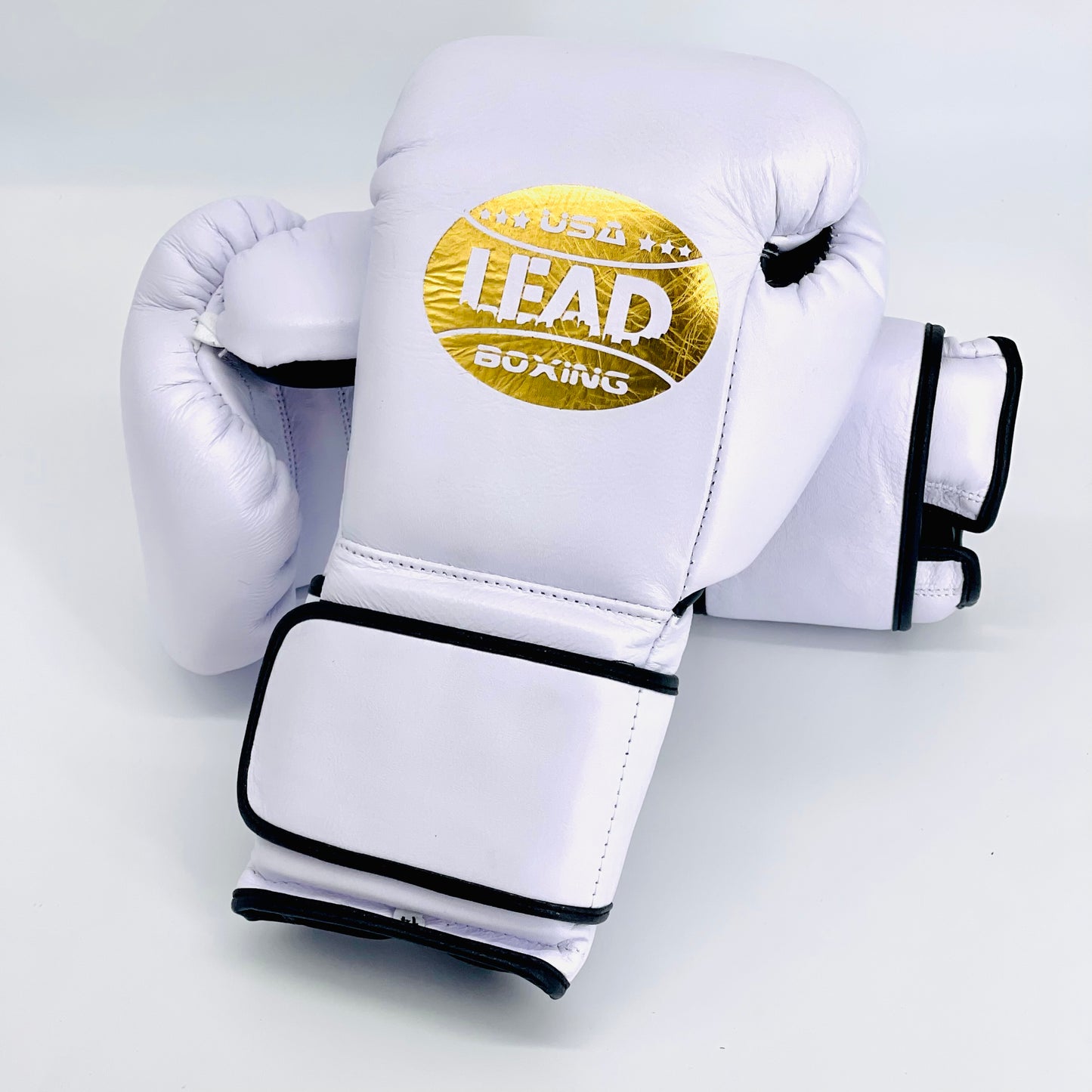 SuperLEAD MEX Boxing Gloves Velcro (WHITE)