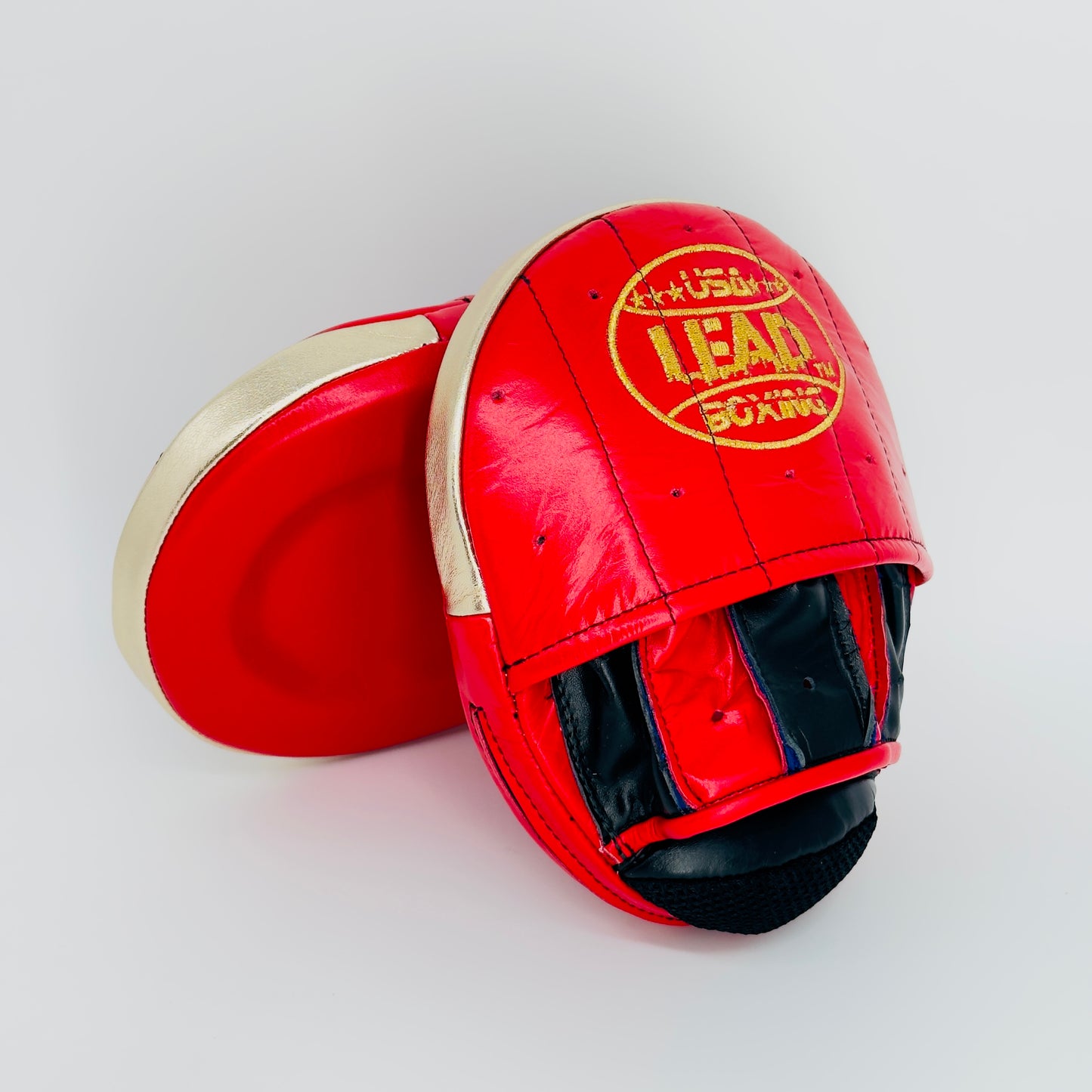 LEAD MEX Focus Mitts Mini (RED-Gold )