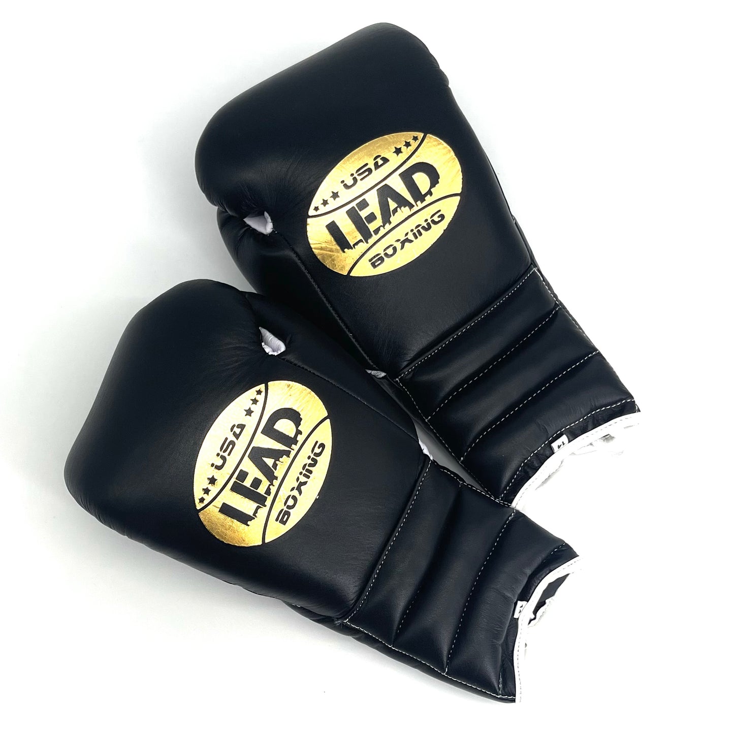 SuperLEAD MEX Boxing Gloves LACED (Black)