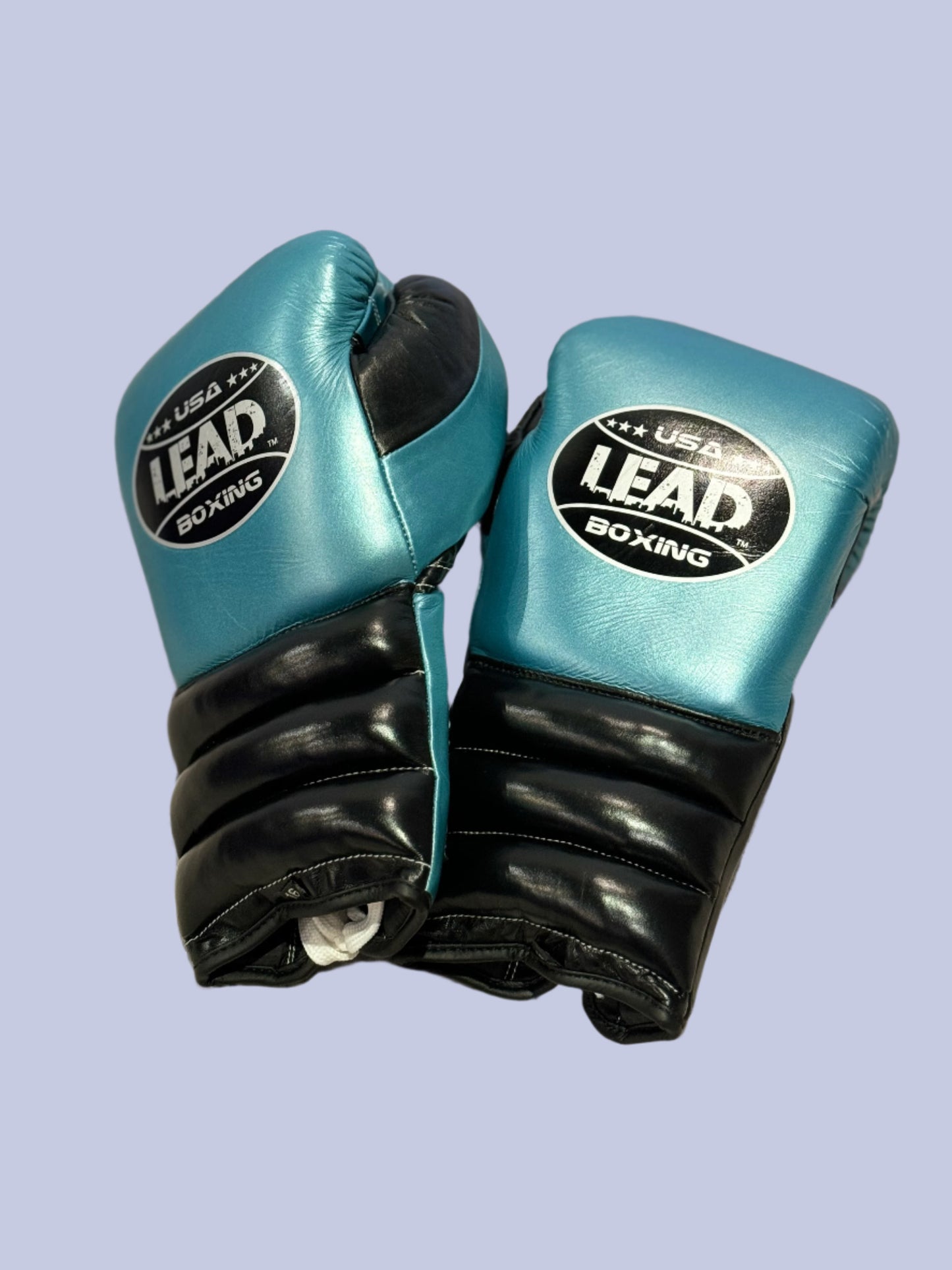 LEAD Sparring Gloves ( Teal Metallic / Black )