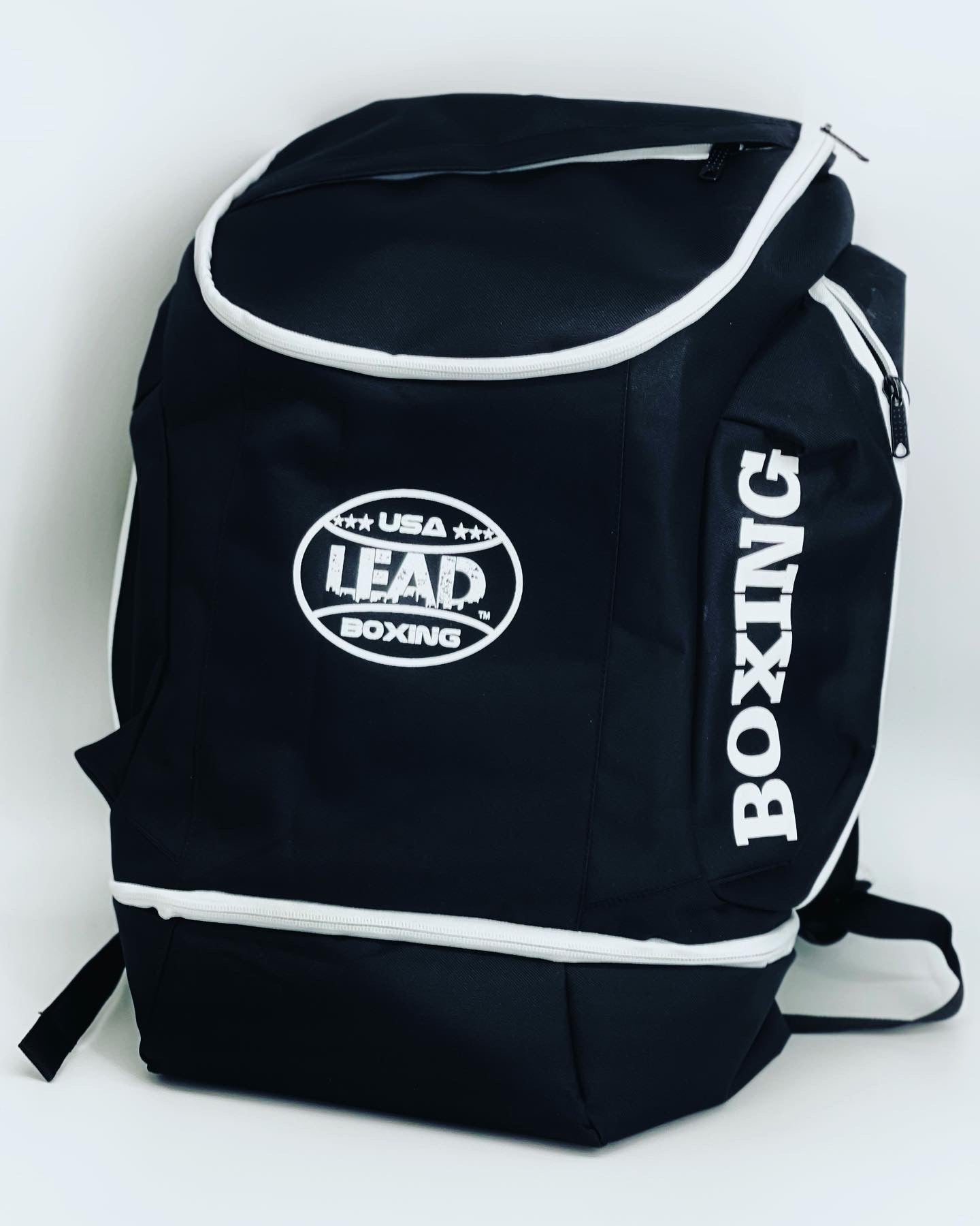 LEAD BOXING Backpack Large (Black - White )