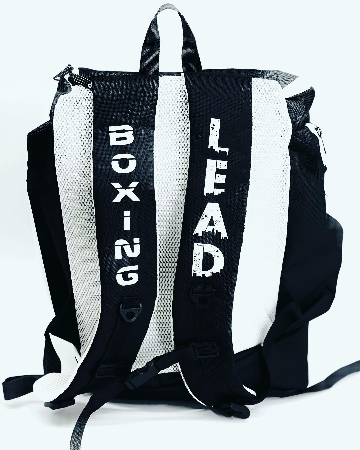 LEAD BOXING Backpack Large (Black - White )