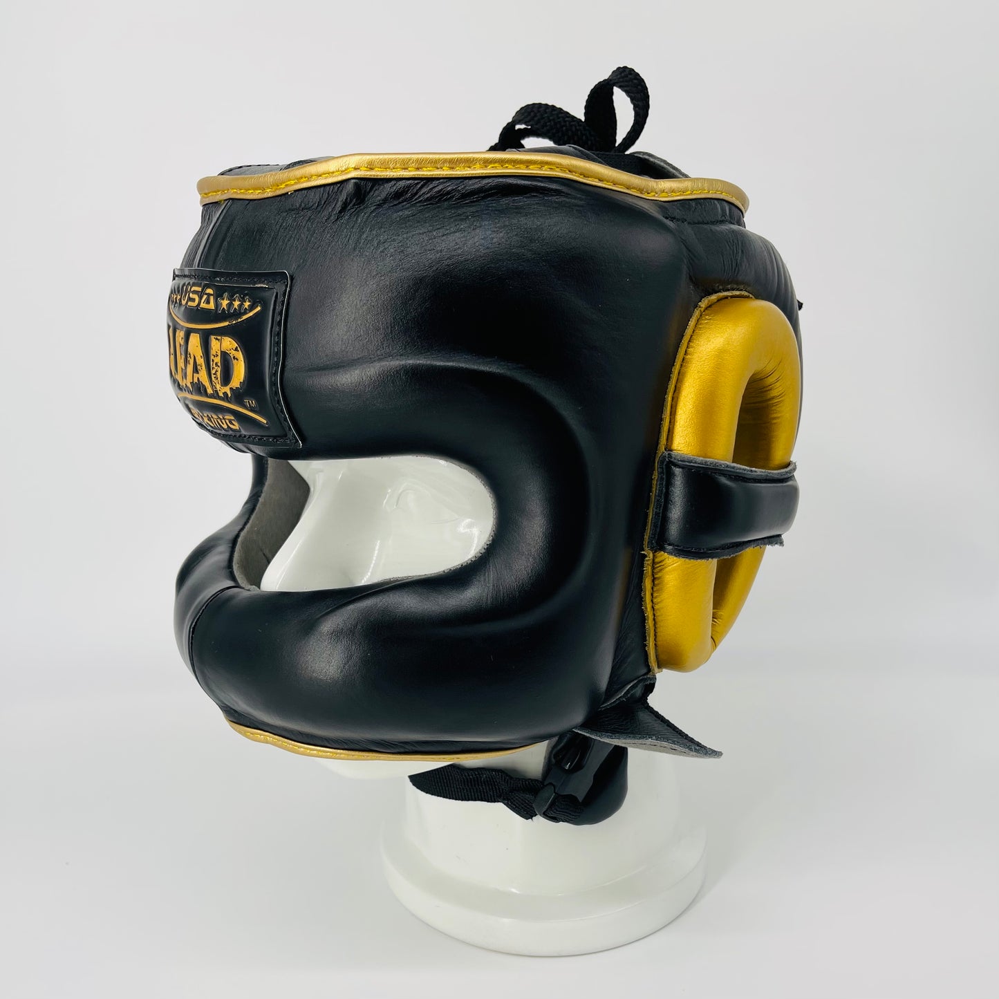 LEAD FaceSaver Headgear (Black/Gold)