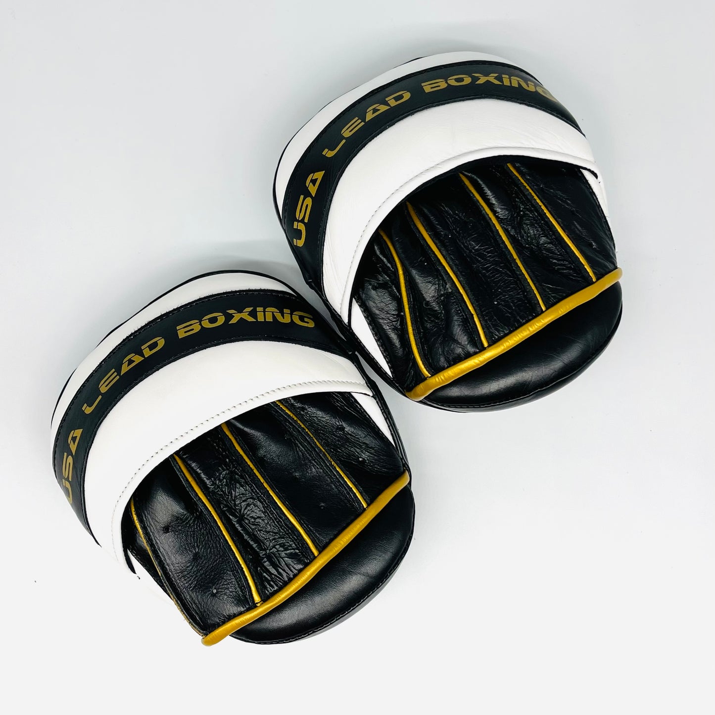 LEAD Focus Mitts Mini (Black-White-Gold )