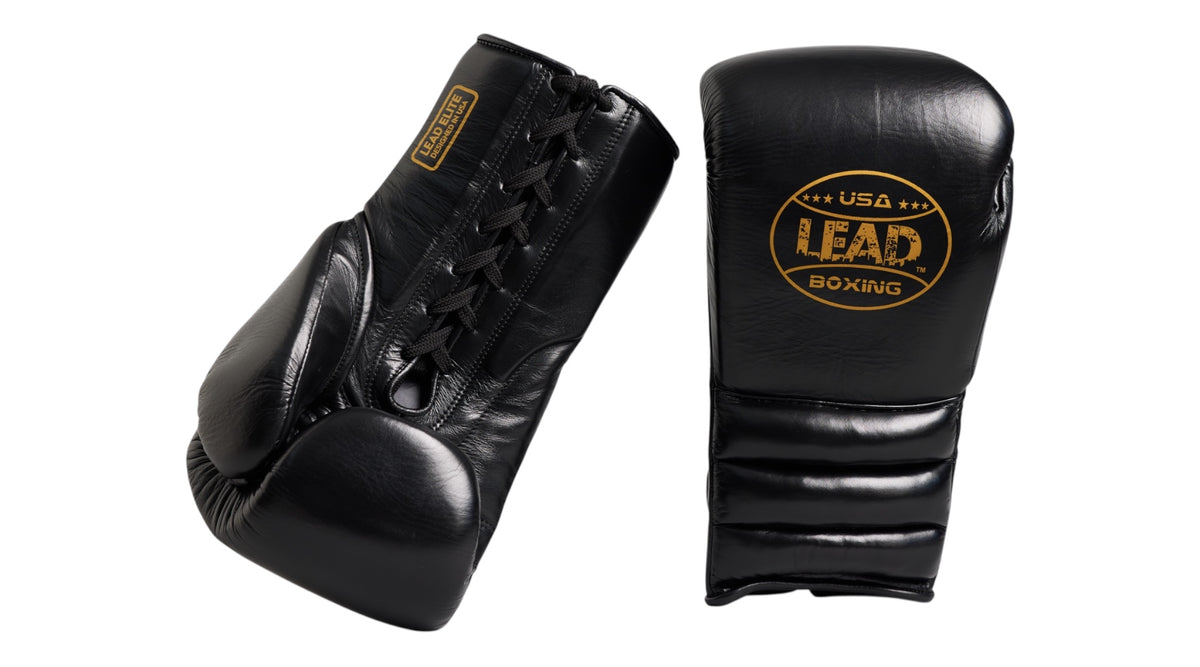 LEAD ELITE SPARRING Gloves  ( BLACK)