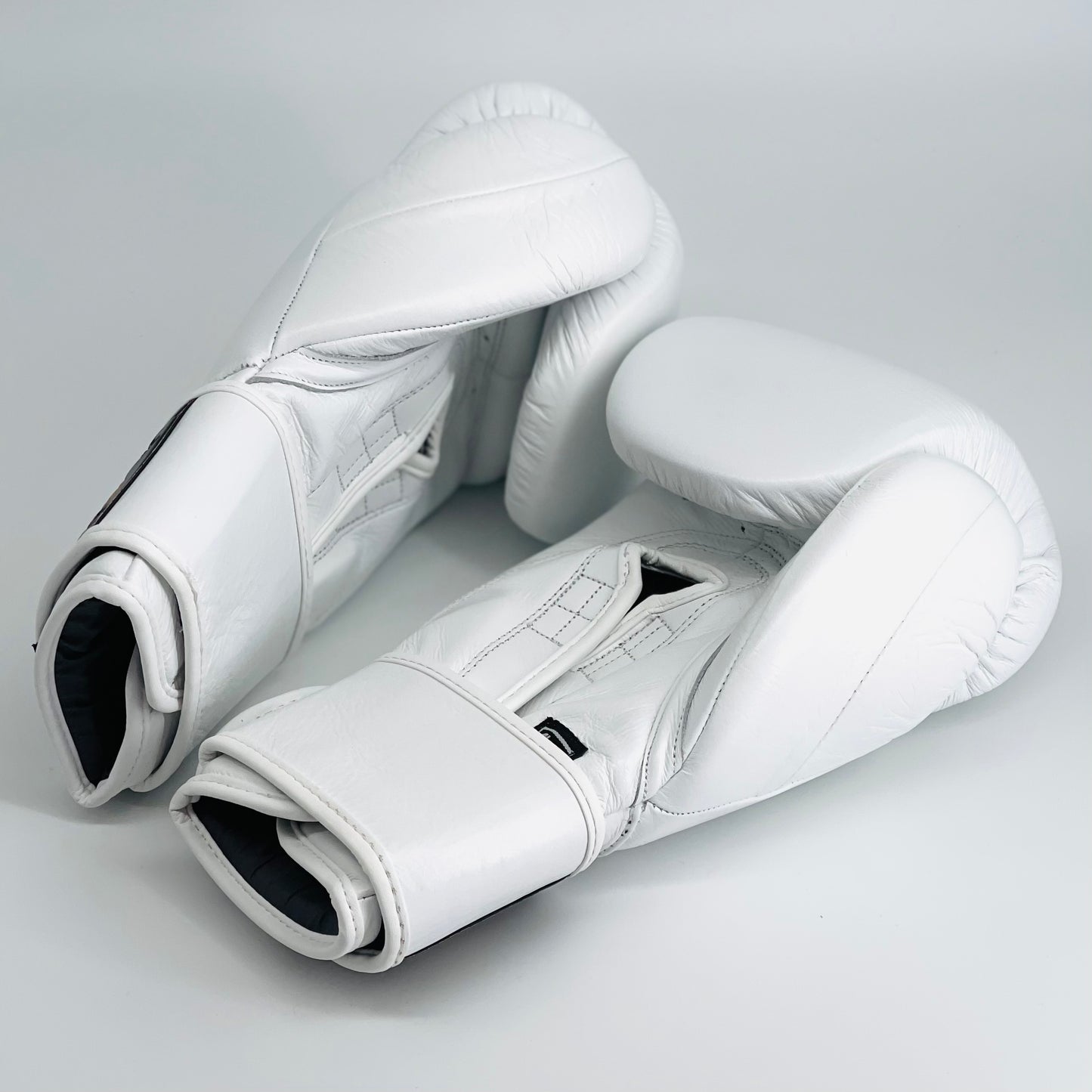 Lead Compact Training Gloves (White with Gold Logo )