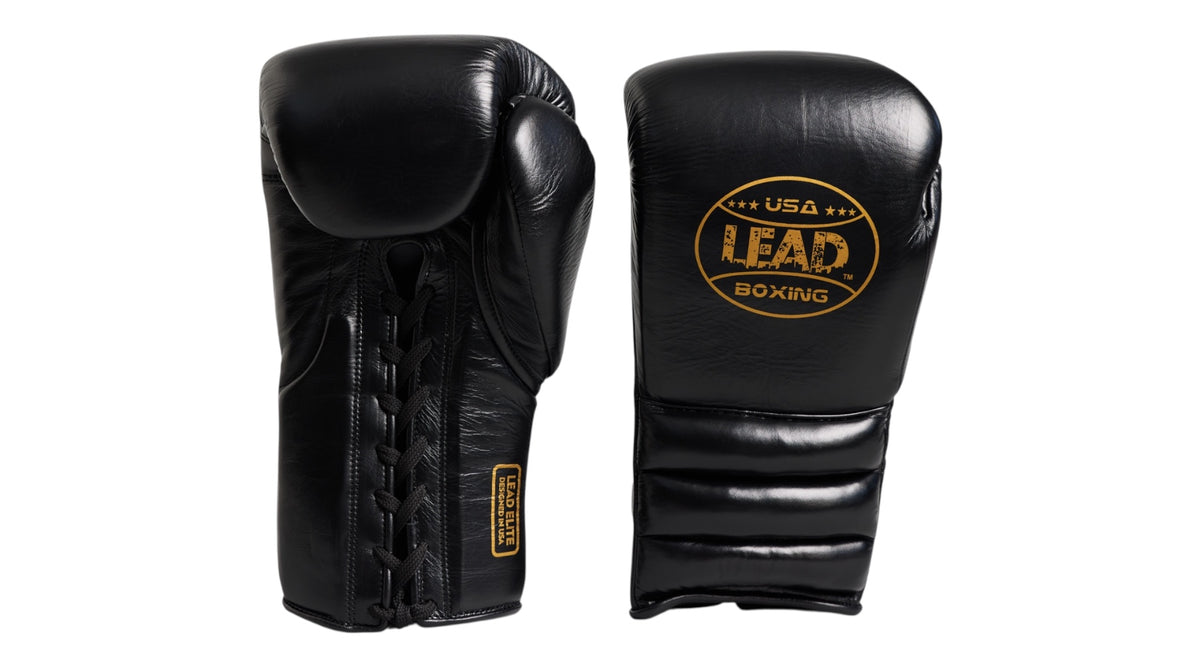 LEAD ELITE SPARRING Gloves  ( BLACK)