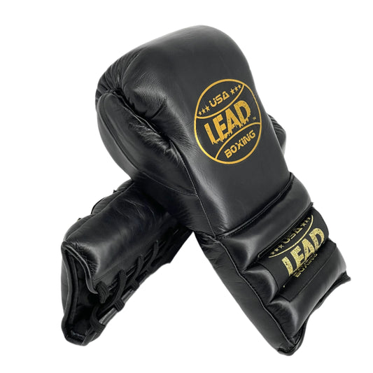 LEAD MEX HorseHair & Foam Gloves ( Black )