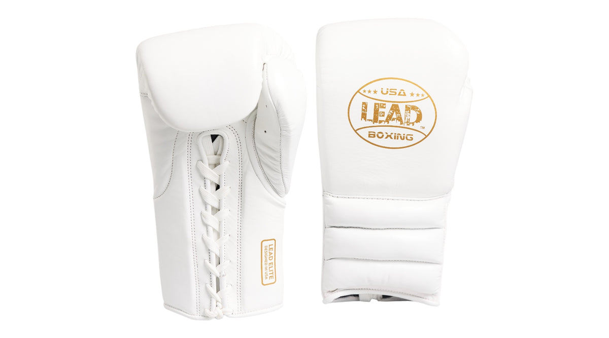 LEAD ELITE SPARRING Gloves  ( WHITE)