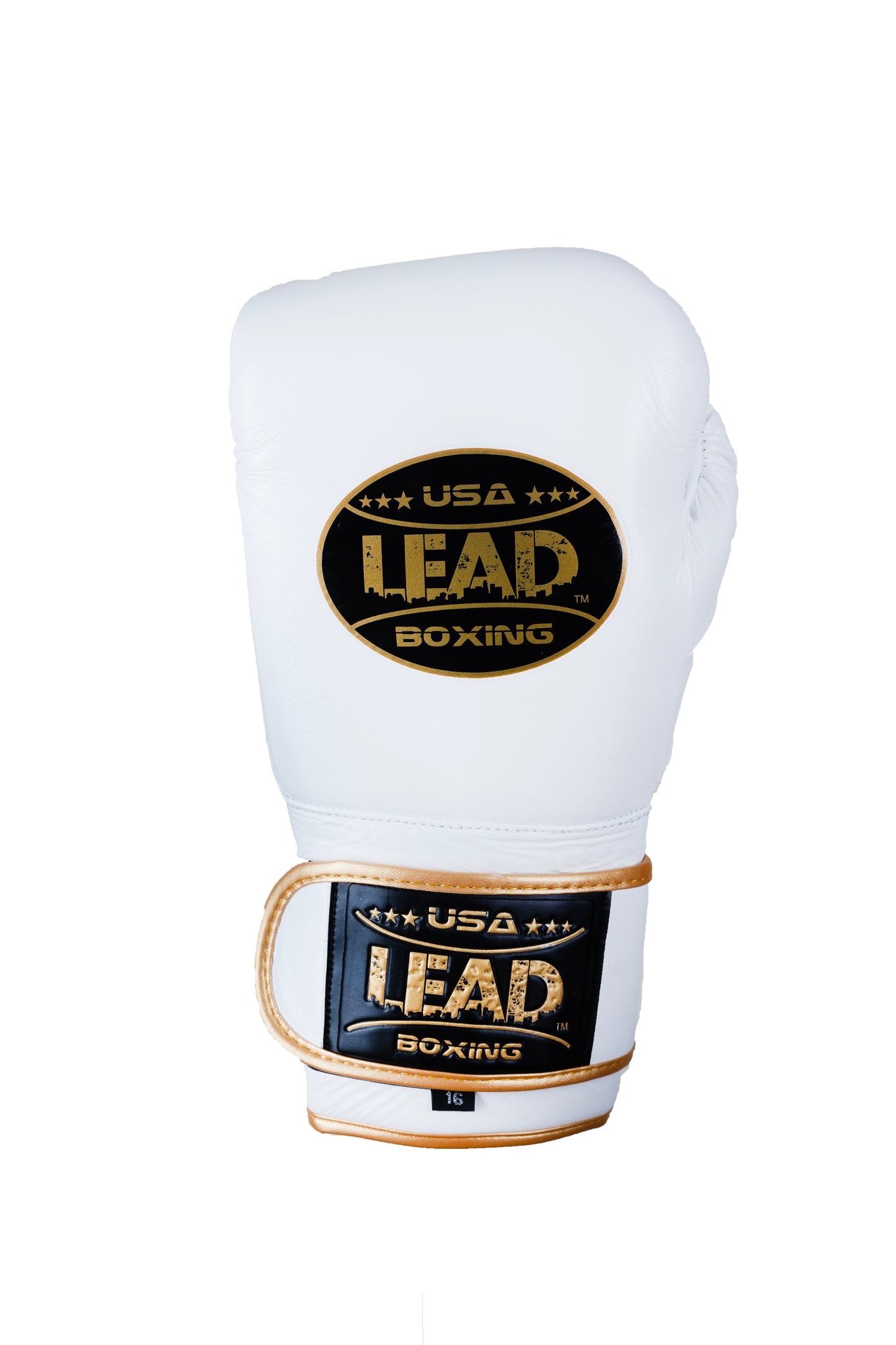 LEAD PRO Training  Velcro Gloves ( Black -Gold Logo )