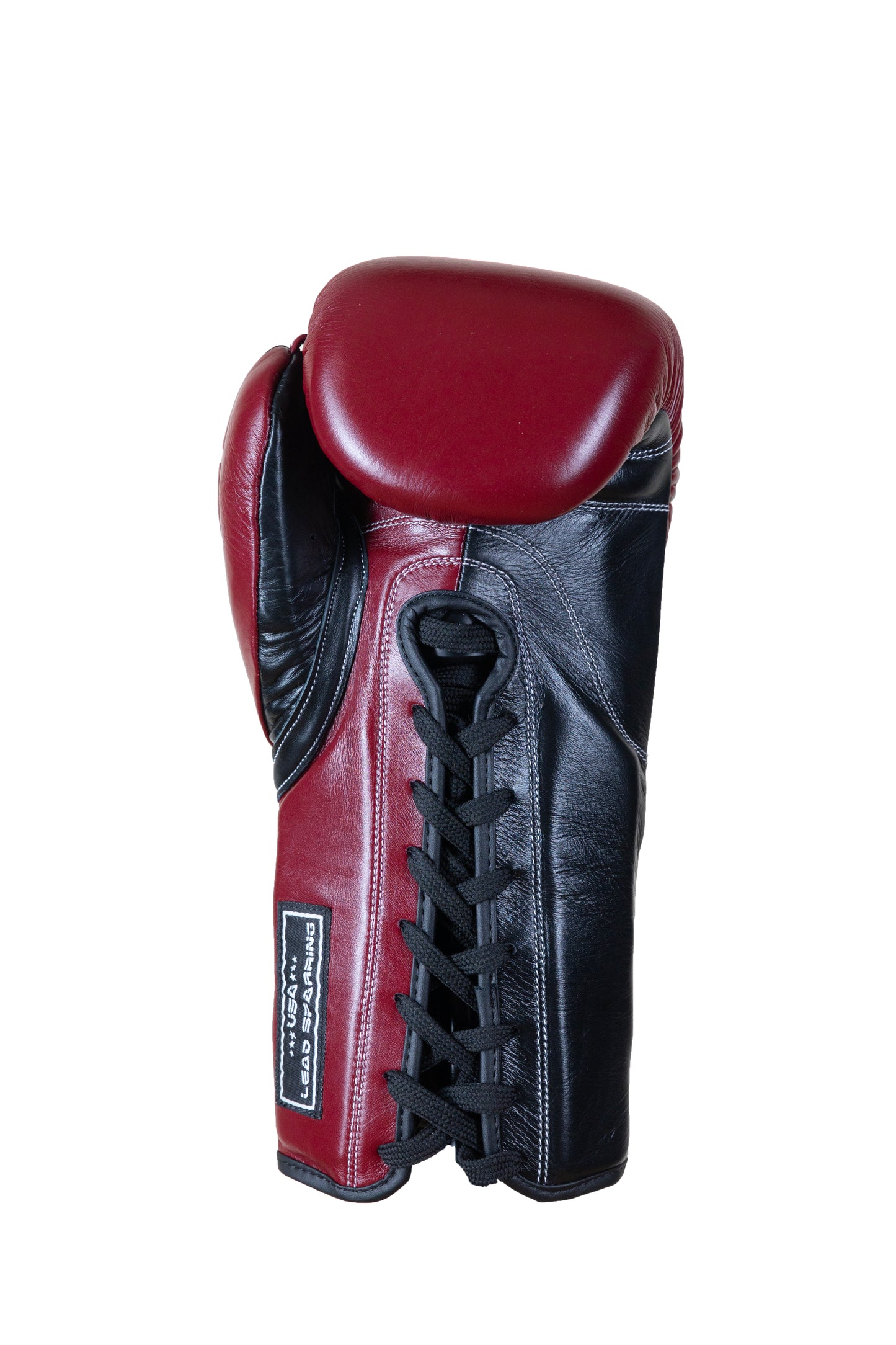 LEAD Sparring Gloves (Maroon/Black /Silver)