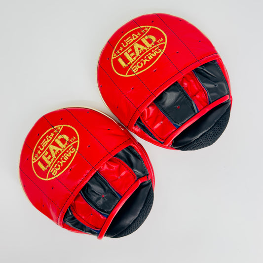 LEAD MEX Focus Mitts Mini  (RED-Gold )