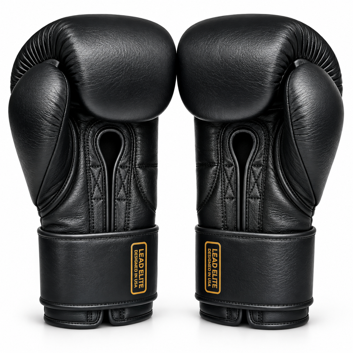 LEAD ELITE TRAINING & SPARRING GLOVES( BLACK-GOLD)