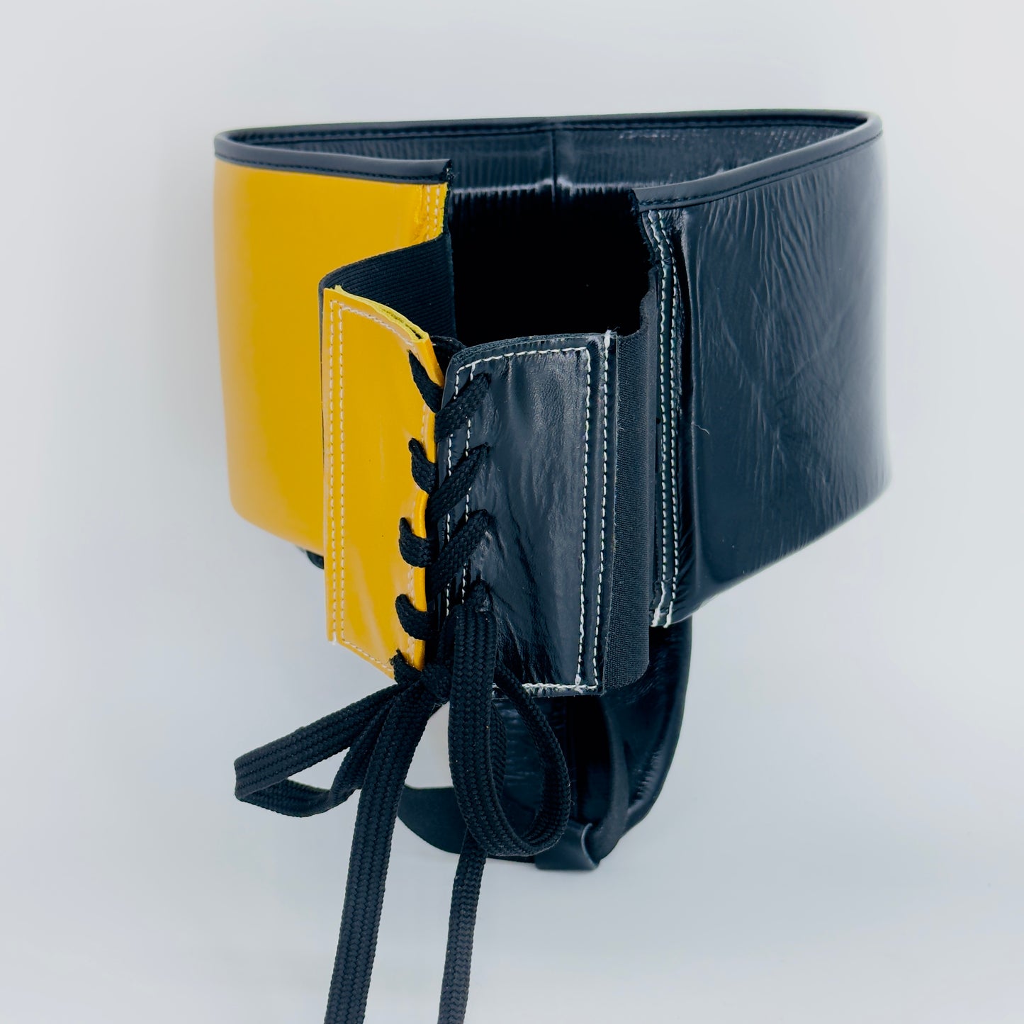 Female Groin Protector Cup (Black-Gold )