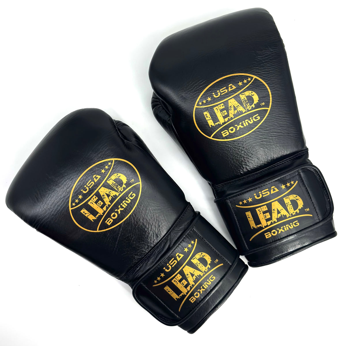 LEAD ELITE TRAINING & SPARRING GLOVES( BLACK-GOLD)