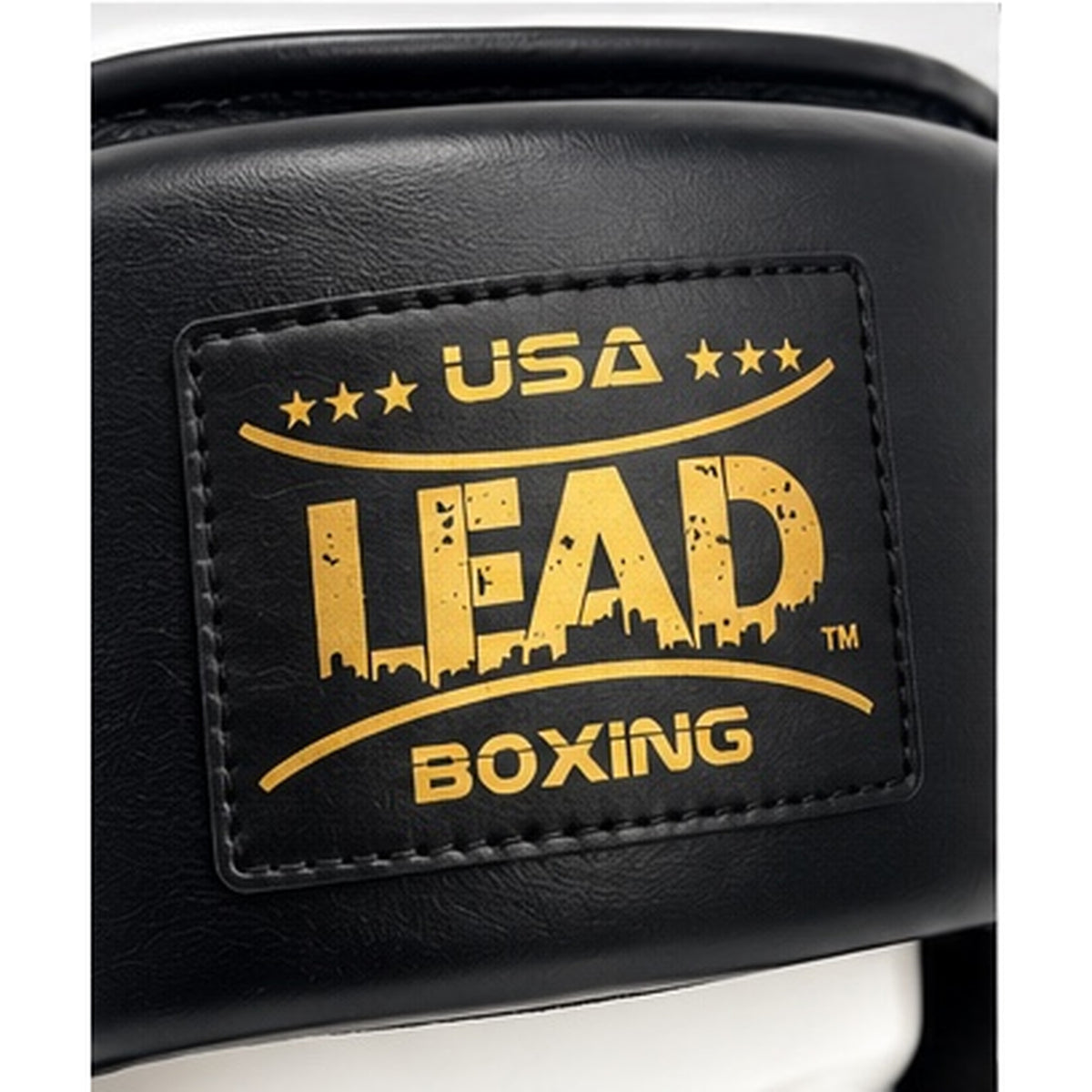 LEAD ELITE MEX STYLE HEADGEAR ( BLACK-GOLD)