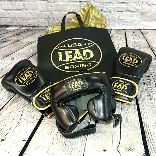 LEAD Boxing Set (Black-Gold)