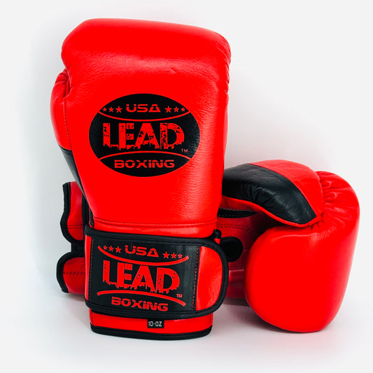 LEAD PRO-TECH Training Gloves ( Red-Black)