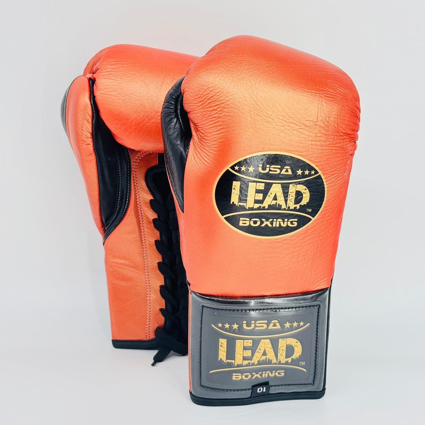 LEAD Boxing Fight Gloves (Metallic Red -Black) (Copy)
