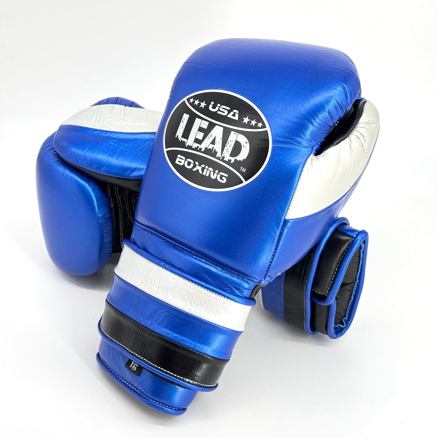 LEAD ELITE TRAINING Gloves  ( Metallic Blue-Black-Silver )