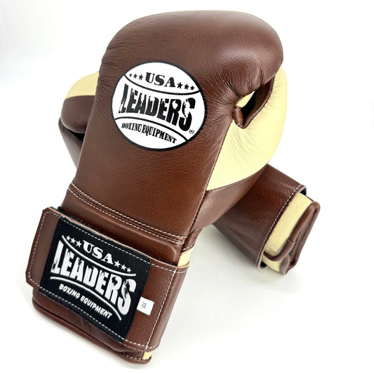 SuperLEAD MEX Gloves ( Brown-Cream)