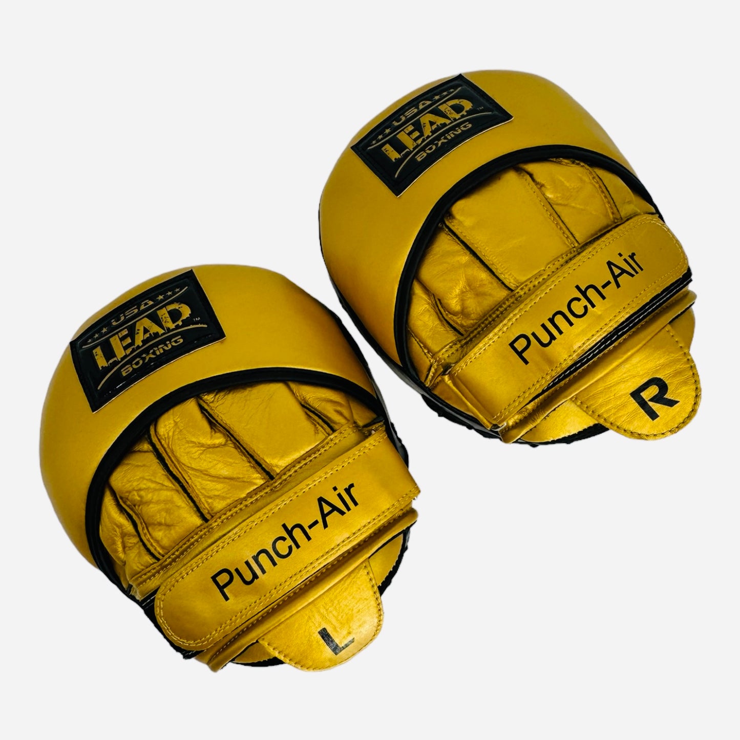 LEAD Punch-AIR Focus Air-Mitts ( Gold-Black )