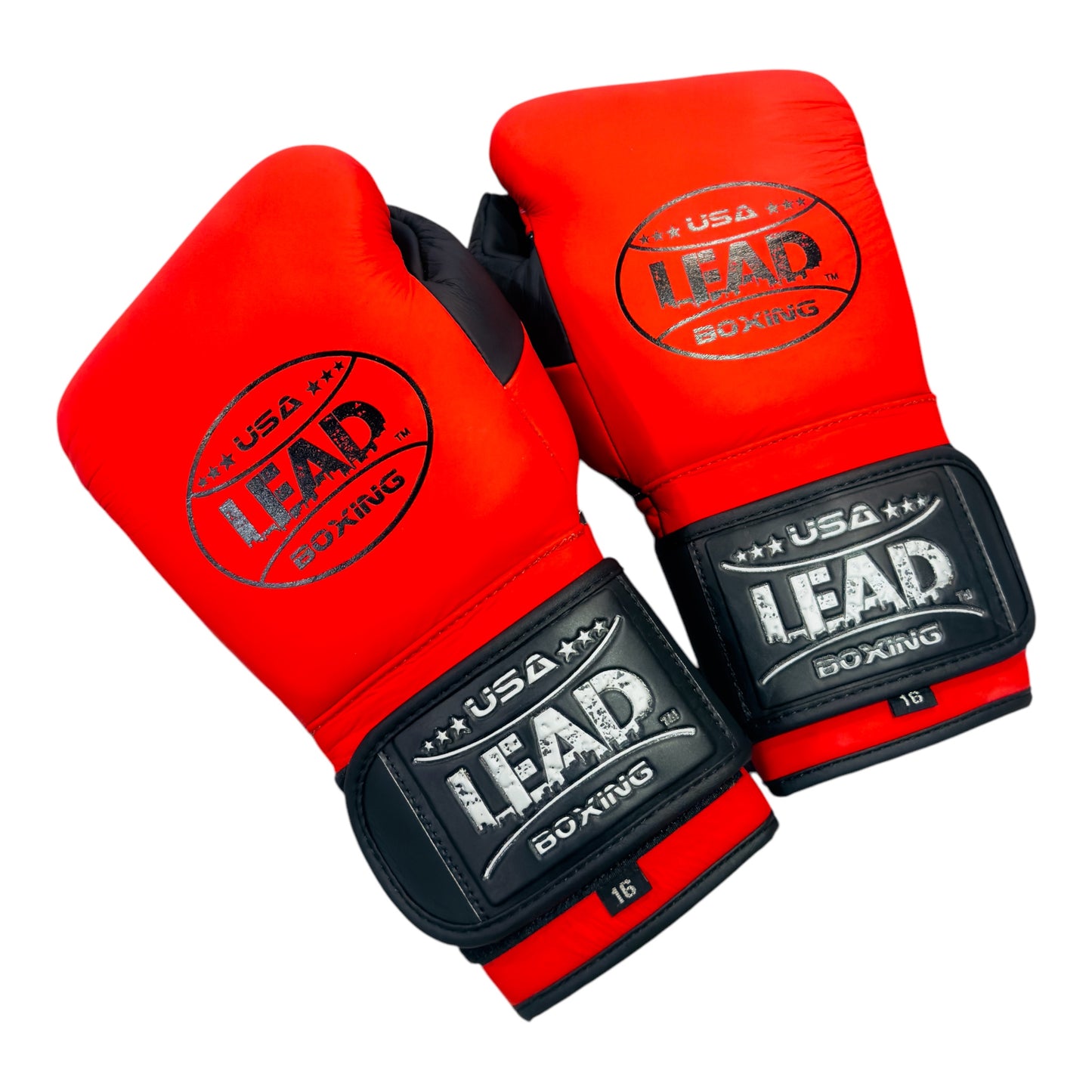 Lead Compact  Gloves (Red Matte -Black Matte)