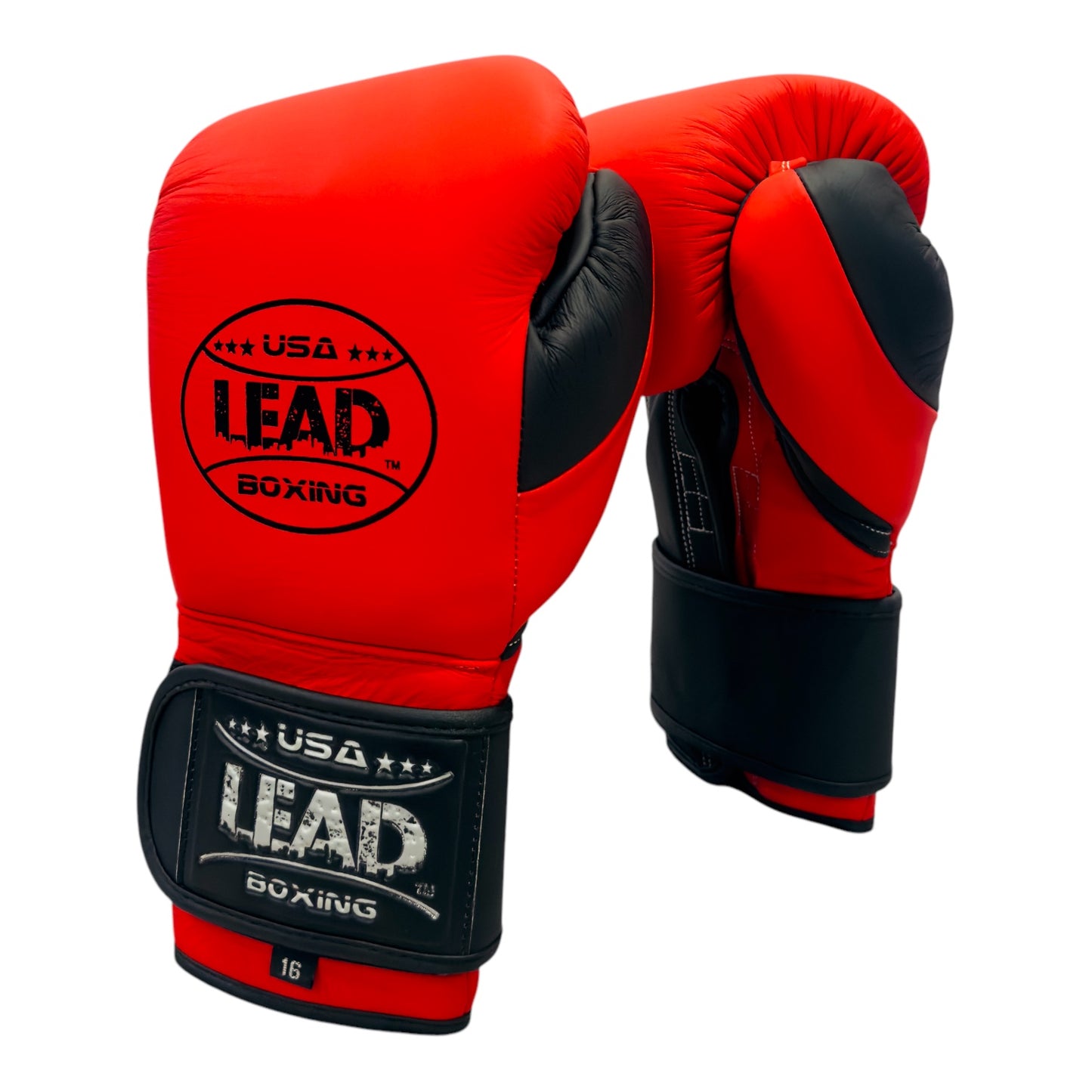 Lead Compact  Gloves (Red Matte -Black Matte)