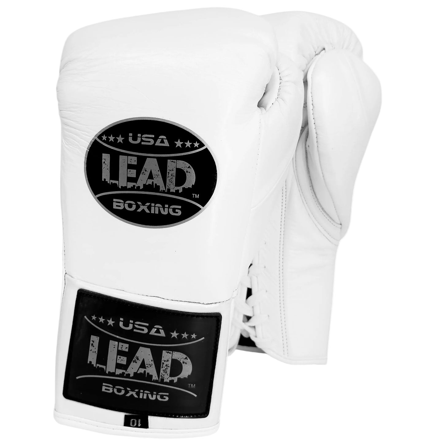 LEAD Boxing Fight Gloves (White)