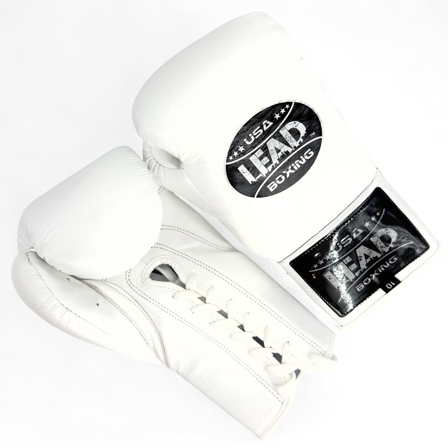 LEAD Boxing Fight Gloves (White)