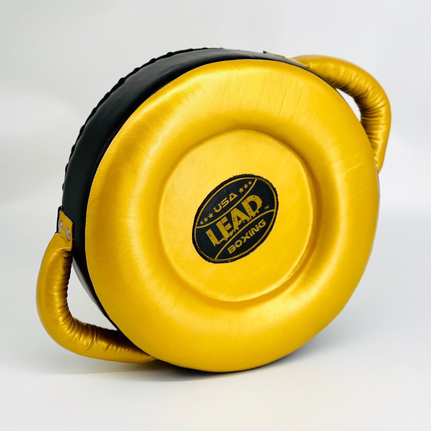 Lead Round Punch Pad , COMPACT (Gold-Black )
