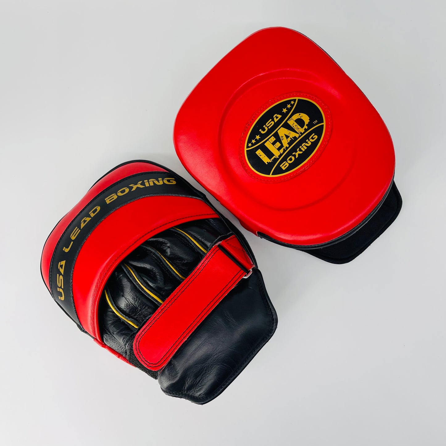 Lead Focus Mitts Classic (Red/Black/Gold)