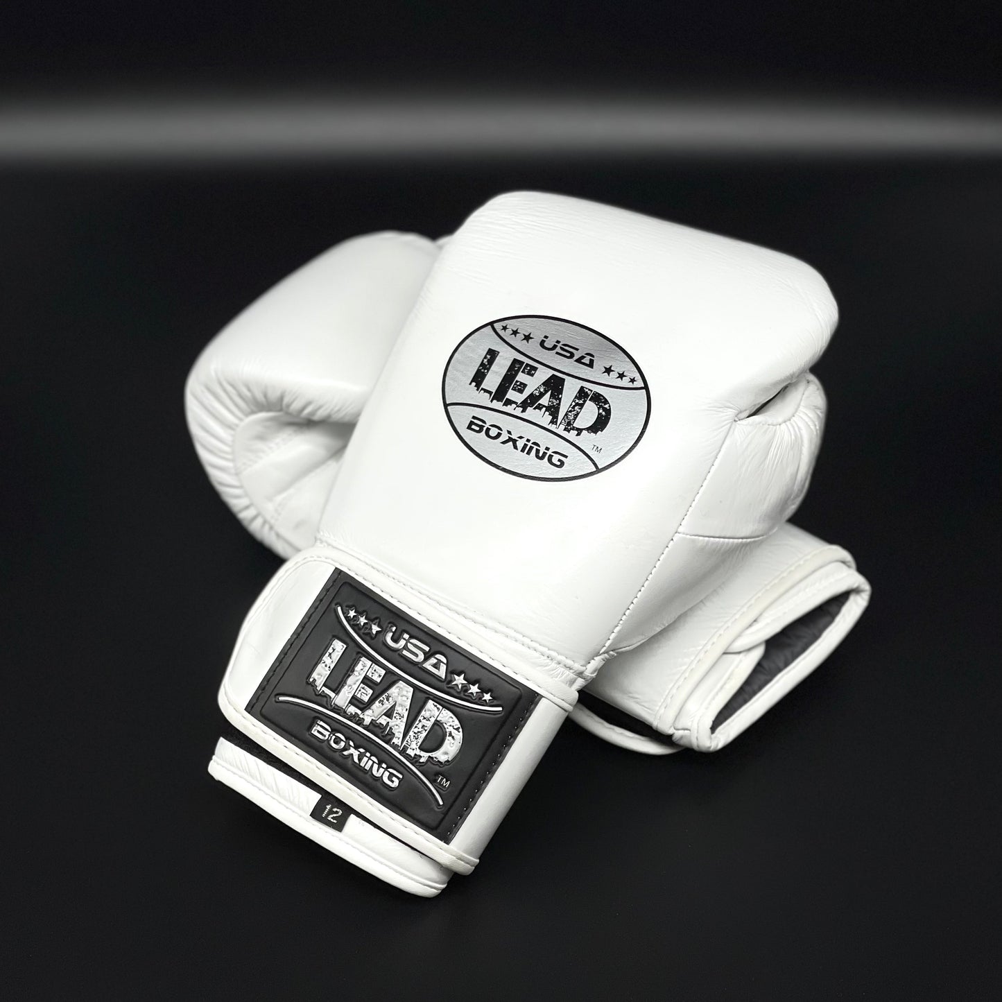 LEAD PRO Training  Velcro Gloves ( White )