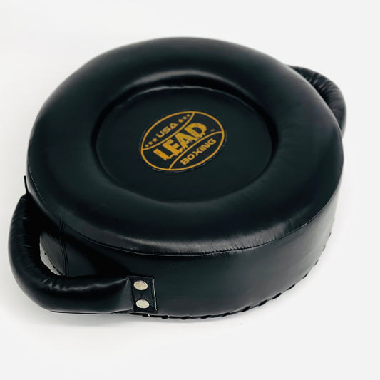 Lead Round Punch Pad , COMPACT (Black with Gold Logo )